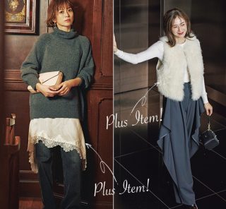 去年のニットも最旬に変身！今すぐプラスしたい、便利なトレンドアイテム〈４選〉