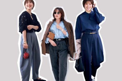 【バレルパンツ・コーデ13選】きれいめもカジュアルも！シーン別に一気見せ