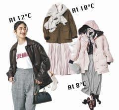 ダウンの出番は何度から？12月の【気温別・最適コーデ５選】