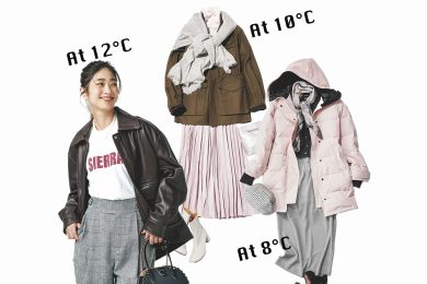 ダウンの出番は何度から？12月の【気温別・最適コーデ５選】