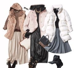 40代の【ロング丈ダウンコート】の着こなし方。上品見えするコツ〈３選〉