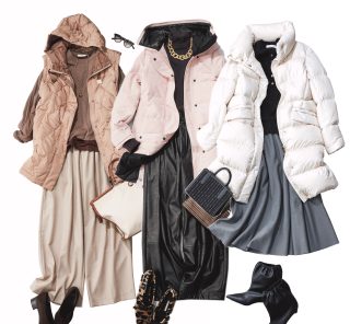 40代の【ロング丈ダウンコート】の着こなし方。上品見えするコツ〈３選〉