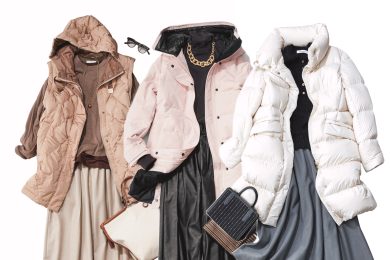 40代の【ロング丈ダウンコート】の着こなし方。上品見えするコツ〈３選〉