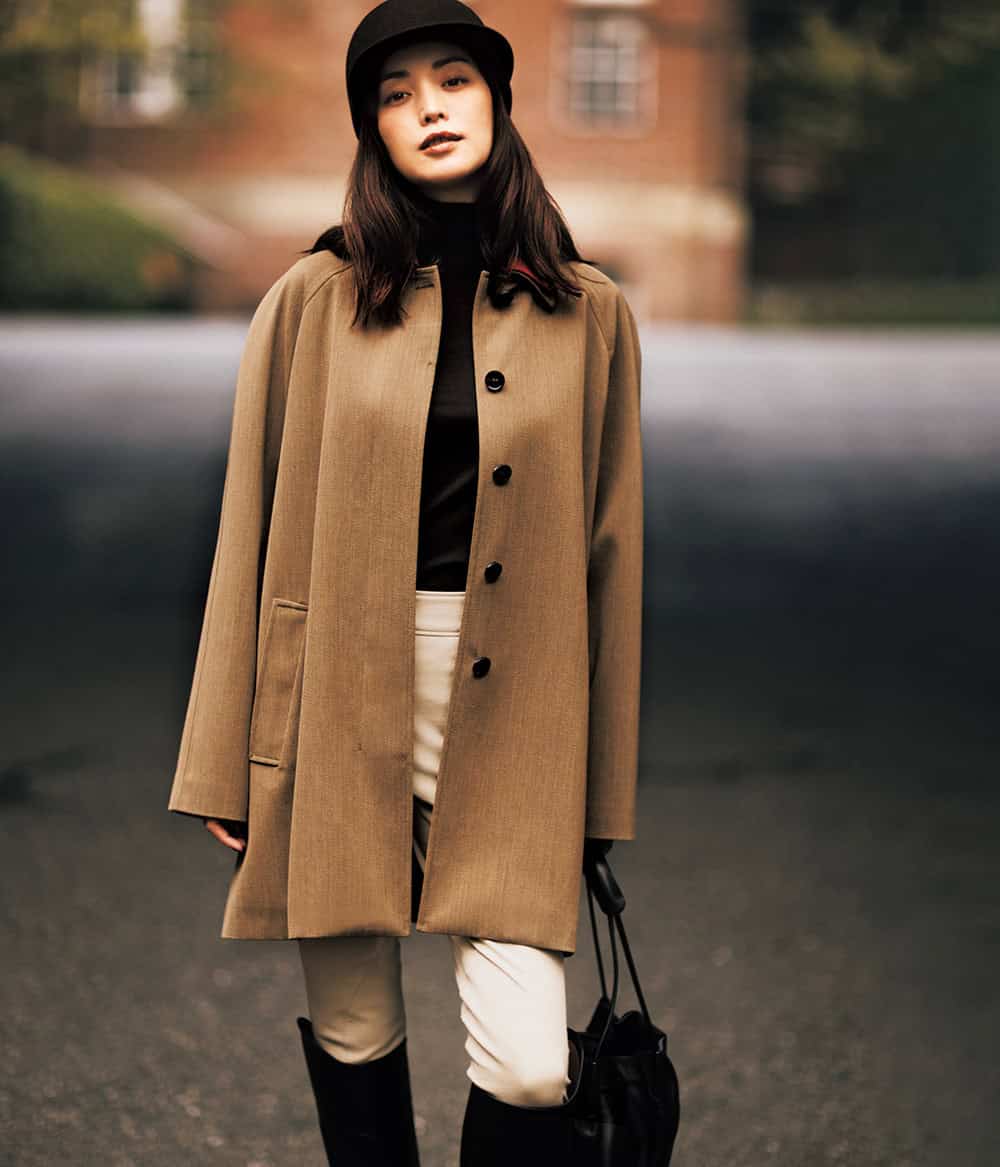 蛯原さんと始める、“デイリー・ラグジュアリー”。「ロロ・ピアーナ」冬