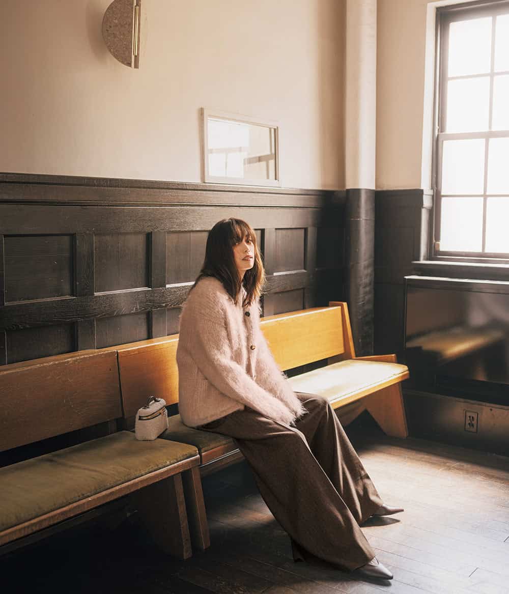 蛯原さんと始める、“デイリー・ラグジュアリー”。「ロロ・ピアーナ」冬