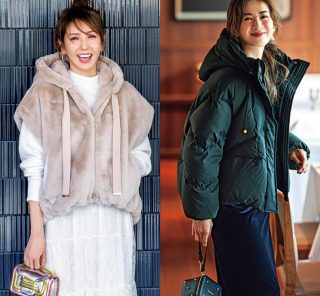 【40代の秋冬羽織り】ジレからダウンまで！長く着回せる正解〈5選〉