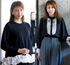 【40代秋冬モノトーン】地味見え回避！白黒でも華やかな『着映えコーデ』〈5選〉