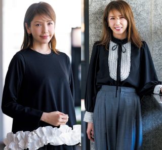 【40代秋冬モノトーン】地味見え回避！白黒でも華やかな『着映えコーデ』〈5選〉