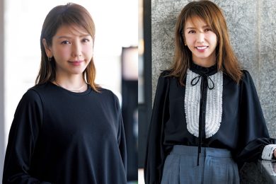 【40代秋冬モノトーン】地味見え回避！白黒でも華やかな『着映えコーデ』〈5選〉