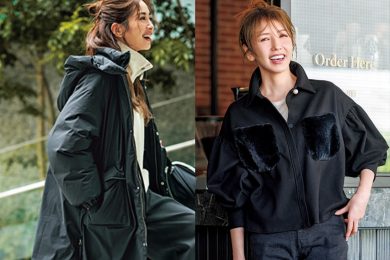 【マシュマロ体型におすすめ！】きれい見えする『黒アウター』〈3選〉