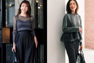 失敗しない！【普段も着回せる】華やぐ黒の『忘年会・新年会コーデ』〈3選〉