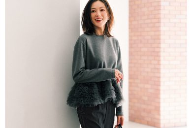 【帰省コーデ】ラクなのにきれい見え！モノトーンスタイル〈3選〉