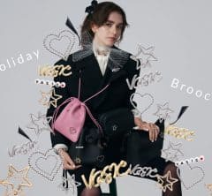 【VASIC】ホリデーコレクション発売！ブローチで人気バッグのカスタマイズが楽しめる