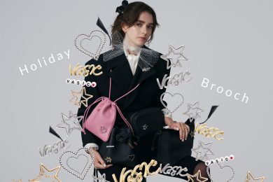 【VASIC】ホリデーコレクション発売！ブローチで人気バッグのカスタマイズが楽しめる