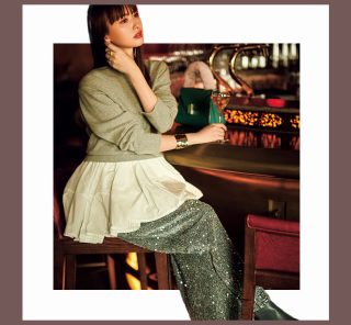 母業OFFの日、何着る？→鈴木えみさんは「スパンコールではっちゃけたい！」