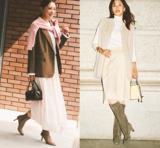今年のトレンドが解る【ブーツコーデ10選】スカートもパンツも！