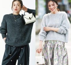今、ニットを買うなら！「グレーニットの着回し力最強説」お手本コーデ５選