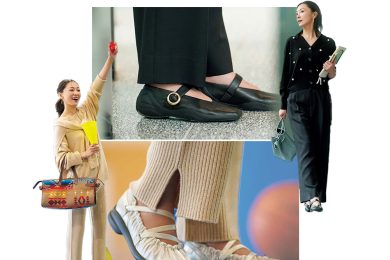 爆発的人気！「バレエシューズ風スニーカー」40代に似合うデザイン〈５選〉