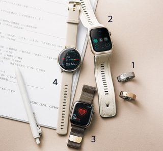 40代〜女性におすすめ【スマートウォッチ】４選。更年期の体調管理に役立てたい！