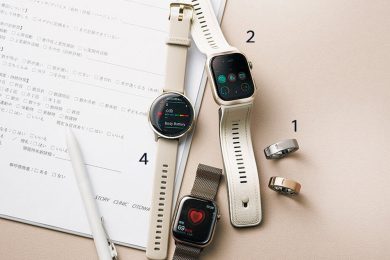 40代〜女性におすすめ【スマートウォッチ】４選。更年期の体調管理に役立てたい！