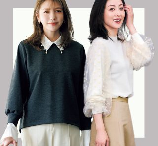 【1万円台】40代の“イベント映え”するトレンドトップス〈３選〉