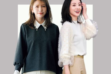 【1万円台】40代の“イベント映え”するトレンドトップス〈３選〉