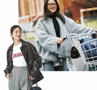 【気温15〜17 度】の寒さにちょうどいい！「最旬アウター」コーデ５選