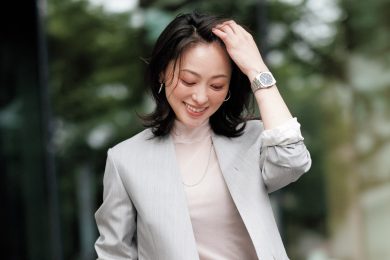 連休明けは【ニュアンスカラー】でまとめて圧のないお仕事コーデに