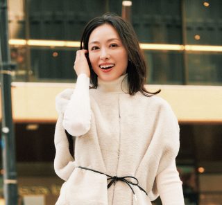 可愛いうえにこなれプライスで二度驚かれちゃう【ファーポンチョ】