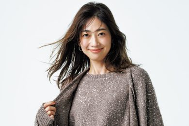 忙しさが加速する11月後半【主役級ニット】でポジティブオーラを放って