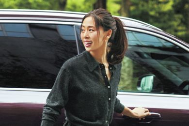 きちんと見えも子どもウケも◎ NOT黒づくめな【ほぼ黒送迎コーデ】