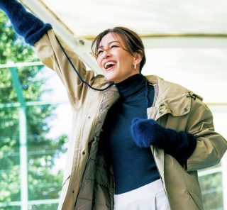 【着脱可能なベスト付きアウター】で“外は寒いけど中は暑い”問題をクリア