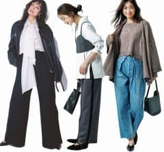 40代のコーデをあか抜けさせてくれる【トレンドパンツ】最旬コーデ５選