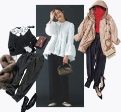 定番「黒パンツコーデ」を今っぽく更新！最旬見えするシルエットやデザインは？〈３選〉