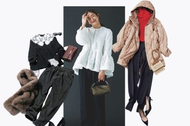 定番「黒パンツコーデ」を今っぽく更新！最旬見えするシルエットやデザインは？〈３選〉