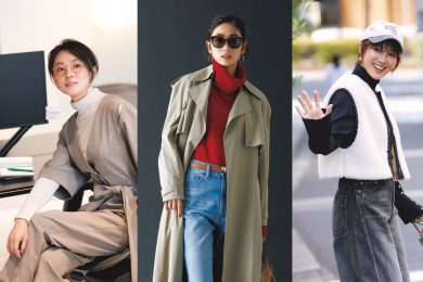 今〜冬中ずーっと着回せる！「タートルニット」活用コーデ３選