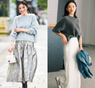 40代の冬は「きれいめ×華やか」が正解！大人の【スカートコーデ】5選