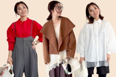 【40代×骨格ウェーブ】頑張らなくても今っぽい！きれいめカジュアルコーデ〈3選〉