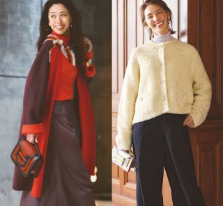 新年は【開運カラーニット】でハッピーな幕開けを！40代に似合う旬色〈５選〉