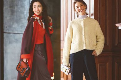 新年は【開運カラーニット】でハッピーな幕開けを！40代に似合う旬色〈５選〉