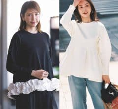 40代の【トップスインしたくない派】体型カバーが得意な「洒落感ゆるトップス」４選
