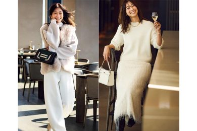 1月の“オシャレする日”は「白コーデ」で上品に華やぐ！３選