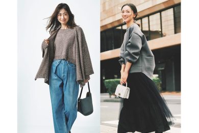 40代からの「体型がキレイに見える」コーデ7選。頼れる名品アイテムも！