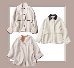 年末年始から卒入学式シーズンまで大活躍!【白コート】最旬デザイン4選