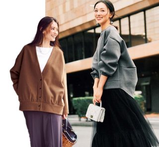 気になるお腹を隠しつつ、最高にオシャレ！【太って見えないトップス】名品〈５選〉