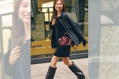 冬の「黒コーデ」がマンネリしてきたら…【ミニスカ】投入を！お手本はSTORYライター
