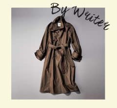 STORYライターの“憧れ”コートは、「トッズのレザー調トレンチコート」