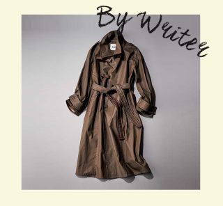 STORYライターの“憧れ”コートは、「トッズのレザー調トレンチコート」