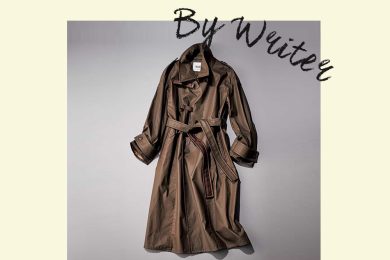 STORYライターの“憧れ”コートは、「トッズのレザー調トレンチコート」