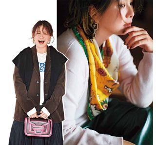 【40代の真冬カジュアル】マンネリ打破も体型カバーも、「ストール」で一気に解決！